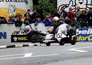 Images Dated 24th April 2023: Dave Dickinson ? BMW 1982 TT Parade Lap