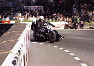 Images Dated 24th April 2023: Dave Dickinson Nick Vann BMW 1968 500 Sidecar TT