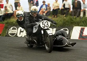 Dave Dickinson & Stan Cooper (BMW) 1970 750cc Sidecar TT