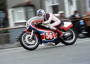 Images Dated 11th March 2019: Dave Edge (Yamaha) 1980 Newcomers Manx Grand Prix
