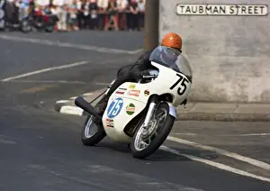 Dave Foulkes leaves Parliament Square: 1970 Junior TT
