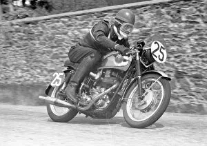 Images Dated 20th July 2012: Dave Hagen (BSA) 1956 Clubman TT