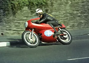 Images Dated 13th May 2021: Dave Harrison (Aermacchi) 1970 Junior Manx Grand Prix