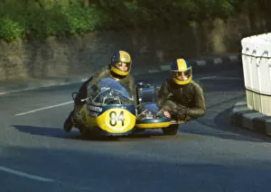 Images Dated 14th October 2018: Dave Hemsworth & Jim Johnson (BSA) 1974 750 Sidecar TT
