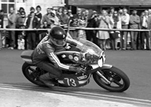 Images Dated 15th May 2020: Dave Hickman (Maxton Yamaha) 1977 Lightweight Manx Grand Prix