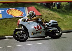 Images Dated 13th March 2019: Dave Hiscock (Suzuki) 1982 Formula One TT