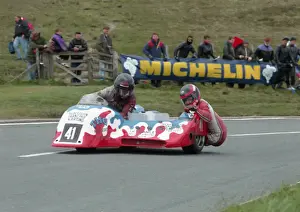 Dave Holden & Richard Jacques (Ireson Yamaha) 1995 Sidecar TT