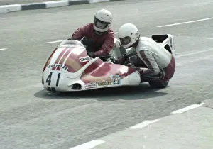 Images Dated 18th September 2020: Dave Houghton & Ashley Wooller (Reemaun) 1980 Sidecar TT
