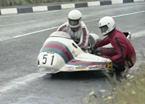 Dave Houghton & Ashley Wooller (Roboserve Yamaha) 1978 Sidecar TT