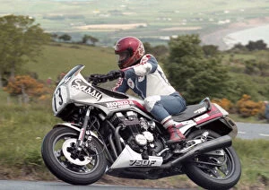 Images Dated 7th March 2020: Dave Huntingdon (Honda) 1985 Production Class B TT