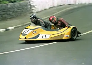 Dave Lawrence & Geoff Lewis (Windle Yamaha) 1983 Sidecar TT