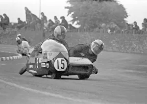 Dave Lawrence Gallery: Dave Lawrence & James Bromham (Limpet) 1974 Southern 100