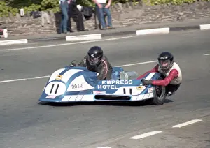 Dave Lawrence & Peter J Williams (Yamaha) 1984 Sidecar TT