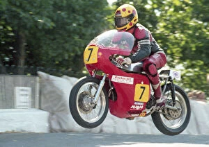 Images Dated 9th April 2021: Dave Leach (G50 Matchless) 1991 Senior Classic Manx Grand Prix