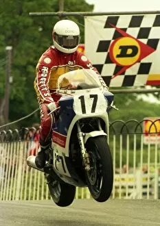 Dave Leach Gallery: Dave Leach (Suzuki) 1987 Formula One TT