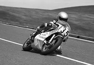 Images Dated 21st February 2017: Dave Leach (Yamaha) 1986 Senior TT