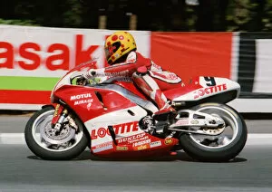 Images Dated 7th September 2019: Dave Leach (Yamaha) 1991 Formula One TT