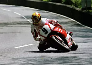 Images Dated 7th September 2019: Dave Leach (Yamaha) 1991 Senior TT