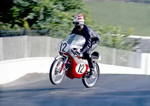 Images Dated 10th January 2021: Dave Lock (Honda) 1968 50cc TT