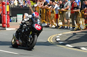 Images Dated 6th June 2016: Dave Madsen-Mygdal (Honda) 2016 Supersport TT