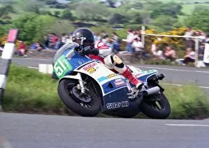 Images Dated 13th August 2016: Dave Madsen-Mygdal (Suzuki) 1987 Production B TT