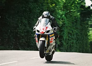 Images Dated 11th August 2018: Dave Madsen-Mygdal (Suzuki) 2004 Production 1000 TT