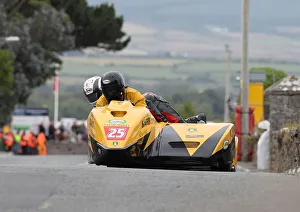 Images Dated 2nd August 2022: Dave Marshall & Mark Gash (DMR Suzuki) 2022 Southern 100
