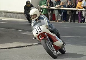 Images Dated 13th June 2022: Dave Massan (Yamaha) 1974 Junior Manx Grand Prix