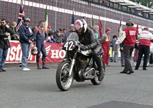 Images Dated 31st August 2021: Dave McMahon (Norton) 1994 TT Classic Parade