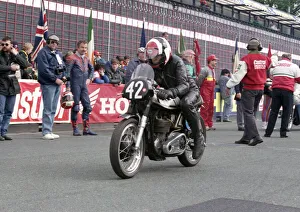 Images Dated 31st August 2021: Dave McMahon (Norton) 1994 TT Classic Parade