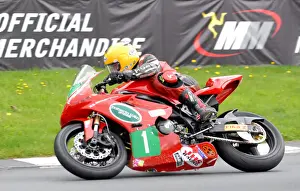 Dave Moffitt Prints: Dave Moffitt (Suzuki) 2011 Supertwin Manx Grand Prix