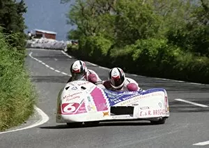 Images Dated 1st July 2011: Dave Molyneux in the 1993 Sidecar TT