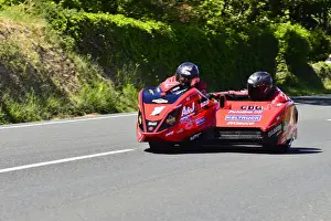 Dave Molyneux & Benjamin Binns (DMR Suzuki) 2015 Sidecar TT