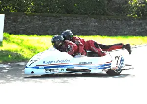 Dave Molyneux & Dan Sayle (Bregazzi Yamaha) 2016 TT Parade Lap