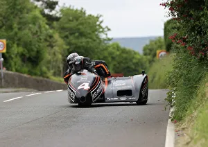 Images Dated 5th July 2023: Dave Molyneux Dan Sayle DMR KTM 2023 Sidecar TT