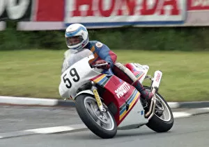 Images Dated 28th April 2020: Dave Montgomery (Honda) 1990 Formula One TT