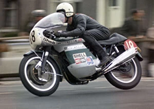 Images Dated 1st October 2020: Dave Nixon (Triumph) 1971 Production TT