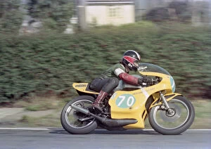 Images Dated 14th February 2022: Dave Pither (Inwood Yamaha) 1984 Junior Manx Grand Prix