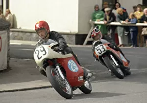 Dave Pither Gallery: Dave Pither (Norton) 1974 Junior Manx Grand Prix