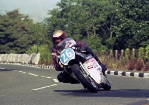 Dave Roper Gallery: Dave Roper (AJS) 1991 Junior Classic Manx Grand Prix