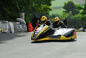 2012 Sidecar Tt Prints: Dave Saunders & Grace Bradbury (KCR Suzuki) 2012 Sidecar TT