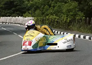 Nick Roche Prints: Dave Saville & Nick Roche (Yamaha) 1992 Sidecar TT