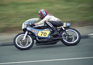 Dave Sharratt Prints: Dave Sharratt (Suzuki) 1974 Senior Manx Grand Prix
