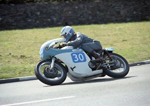 Images Dated 30th November 2021: Dave Storry (AJS) 1990 Junior Classic Manx Grand Prix