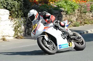 Images Dated 2nd September 2010: Dave Taylor (Triumph) 2010 Senior Manx Grand Prix