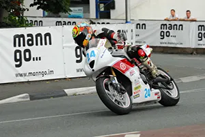 Dave Taylor Gallery: Dave Taylor (Triumph) 2013 Junior Manx Grand Prix