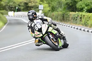 Davey Lambert (Kawasaki) 2014 Junior Manx Grand Prix