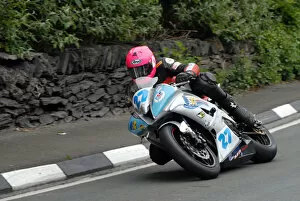 Images Dated 10th June 2009: Davey Morgan (Yamaha) 2009 Supersport TT