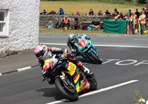 Davey Todd (Honda) and Dean Harrison (Kawasaki) 2022 Southern 100