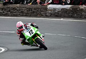 Images Dated 25th August 2018: Davey Todd (Kawasaki) 2018 Superbike Classic TT